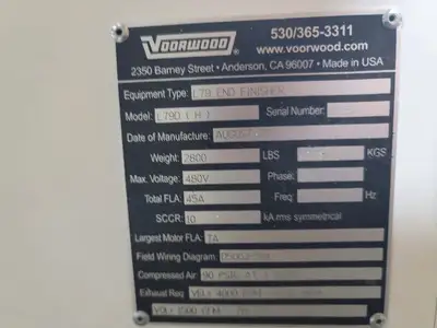 USED VORWOOD L79 D (H)