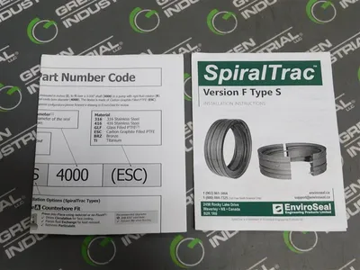 EnviroSeal SpiralTrac FI5708RS7288(MGE)12-0564 Axially Split Seal Ver.F New