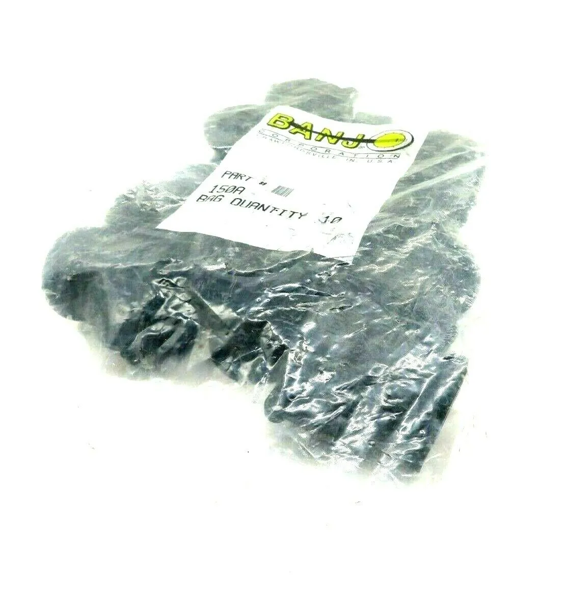 NEW LOT OF 10 BANJO CORPORATION 150A MALE ADAPTER