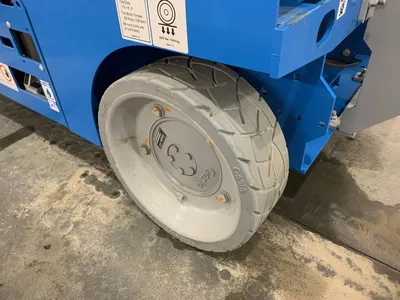 New | in-Stock 2026 GENIE GS-3246 E-DRIVE ELECTRIC SCISSOR LIFT Scissor Lifters Alberta CA | Adcock Equipment #1417636