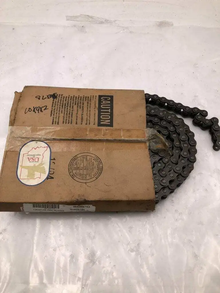 Rexnord REX50R10BX Rex Riveted 10ft 5/8in Pitch Single Strand Roller Chain-NIB
