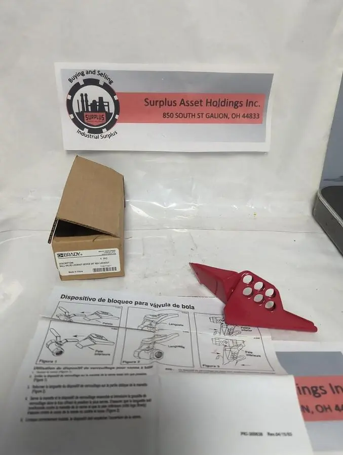 New | in-Stock BRADY Y67787 Safety Products (Other) Ohio US | Surplus Asset Holdings #1403017