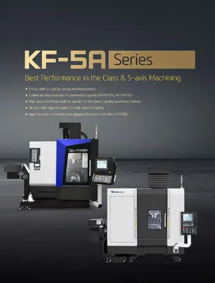 HYUNDAI WIA CNC MACHINE TOOLS KF3500/5A 5-Axis Machining Centers | Hillary Machinery (6)