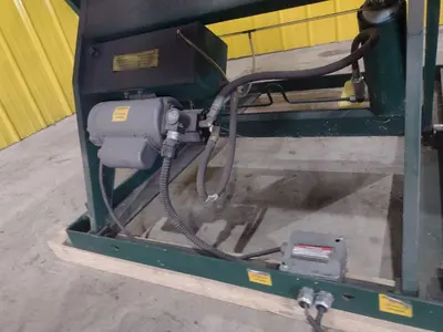 3500 LB X 60" X 48" SOUTHWORTH MODEL #LS4-36 HYDRAULIC SCISSOR LIFT TABLE, 110V SINGLE PHASE: STOCK #20929