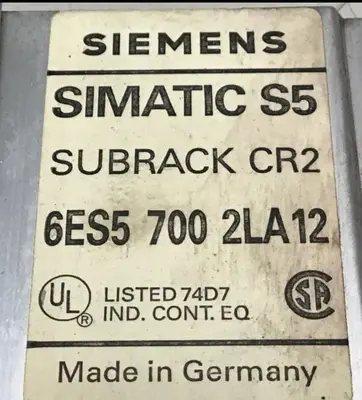 USED SIEMENS 6ES5 700-2LA12