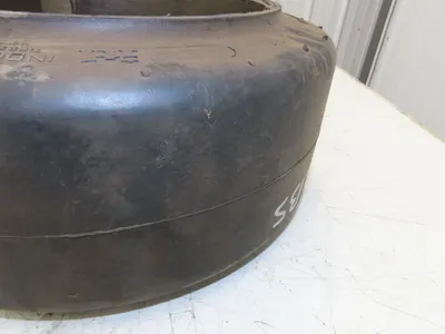 Industrial Limited 16.25x7x11.25 Forklift Tire Smooth Solid Press Black Lot of 2