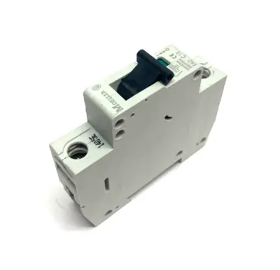 USED EATON MOELLER MINIATURE CIRCUIT BREAKER 1-POLE