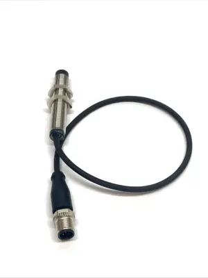 USED BALLUFF INDUCTIVE COUPLER BASE M12 2X PNP IP67 0–2.5MM GAP