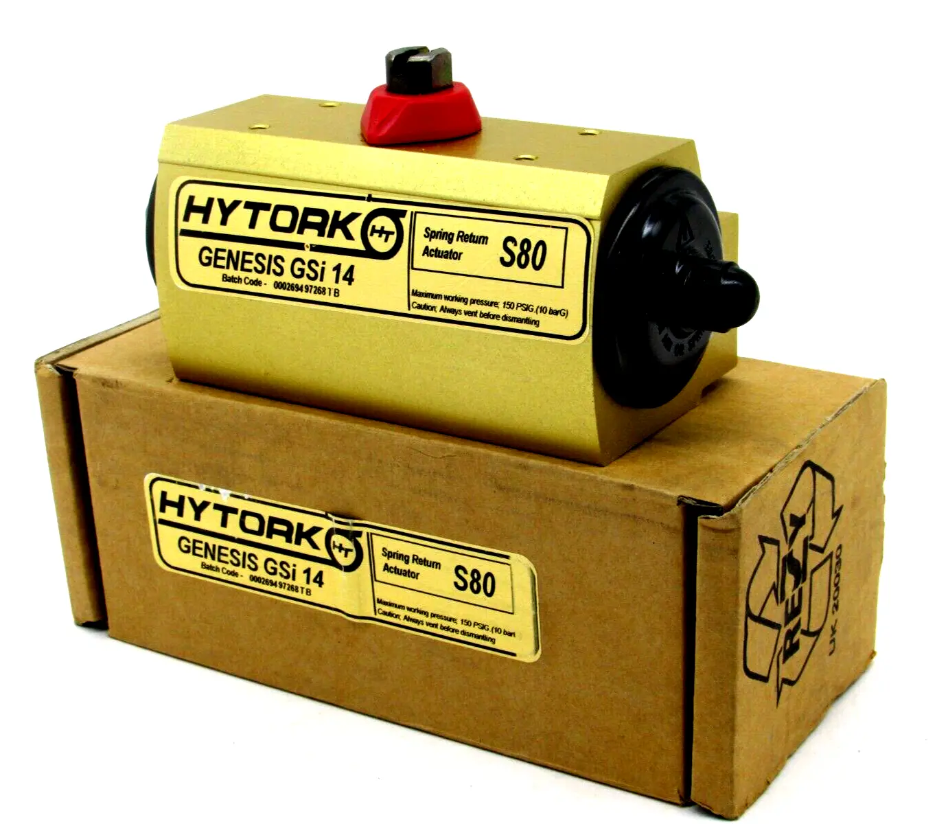 NEW HYTORK GENESIS GSI 14 SPRING RETURN ACTUATOR S80