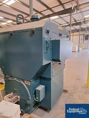 USED BALDOR Baldor Reliance 800HP Motor with Thermofin Air-to-Air Heat Exchanger