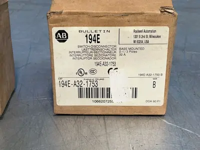 New | in-Stock ALLENBRADLEY 194EA321753 Disconnects Ohio US | HGR 24 #1280545