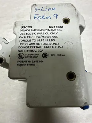 New | in-Stock FERRAZ SHAWMUT USCC3 Miscellaneous Equipment (Electrical & Power) | Surplus Asset Holdings #1195271