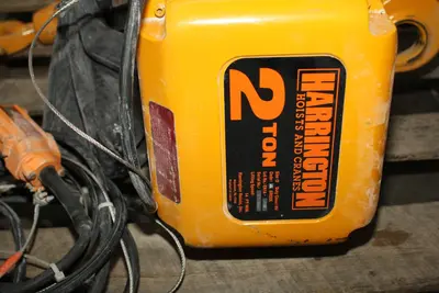 USED HARRINGTON HOISTS AND CRANES ER 020L  ERA 1A-340