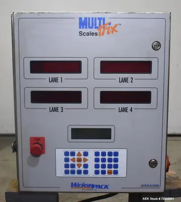 Used WEIGHPACK SYSTEMS VERTEK 160 Net Weigh Filler Scale Vertical Form & Fill Illinois US | Aaron Equipment #86744