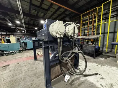 Used SHRED TECH ST-100 Dual Rotor or Single Rotor Shredders Pennsylvania US | Global Equipment International, LLC #1230447