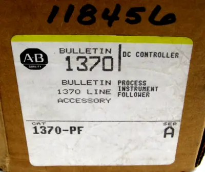 ALLEN BRADLEY 1370-PF PROCESS INSTRUMENT SERIES A 1370PF