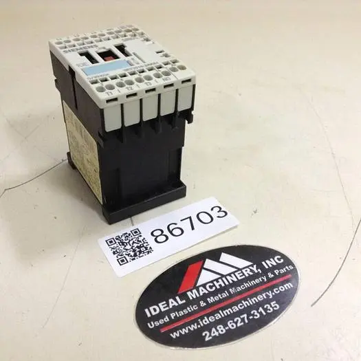 Used SIEMENS 3RT1 016-2AK61 PLC Contactors | Ideal Machinery #619549