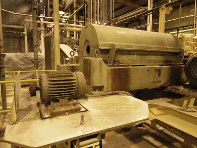 (5) Sharples P3400 Super-D-Canter centrifuges, 316SS.