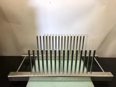 STAINLESS STEEL SUBSTRATE RACK HOLDS CLASS 10