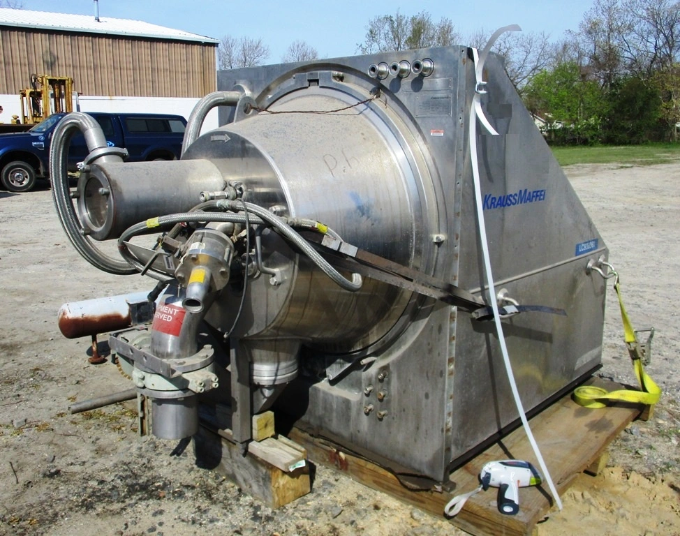 Krauss-Maffei HZ 630 PH gastight peeler centrifuge, Hastelloy C22.