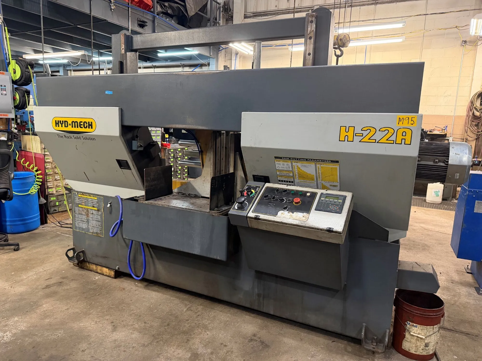 Used 2006 HYD-MECH H-22-A Horizontal Band Saws Michigan US | Westbrook Engineering #1231852