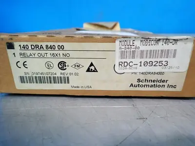 USED SCHNEIDER AUTOMATION INC 140 DRA 840 00