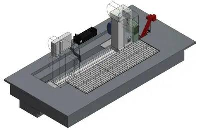 Used 2008 UNION PCR 160 Horizontal Floor Type Boring Mills Georgia US | Shub Machinery #1354059