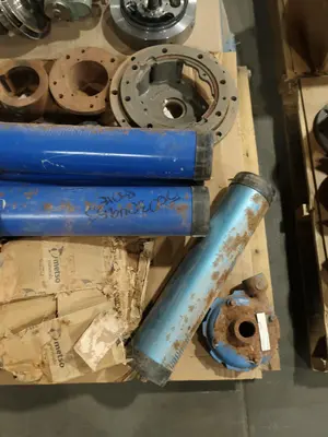 4 PALLETS OF ASSORTED PUMP REPLACEMENT PARTS, CASTINGS, RINGS, PEPELLERS