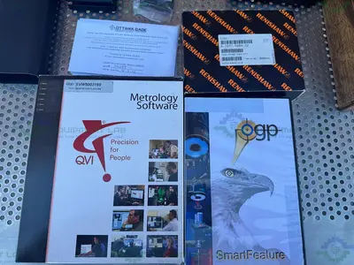 USED OGP SMARTSCOPE FLASH 500 MULTISENSOR VIDEO MEASURING SYSTEM W/ EXTRA PARTS