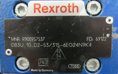 NEW REXROTH R900957537 VALVE DB3U10D2-53/315-6EG24N9K4
