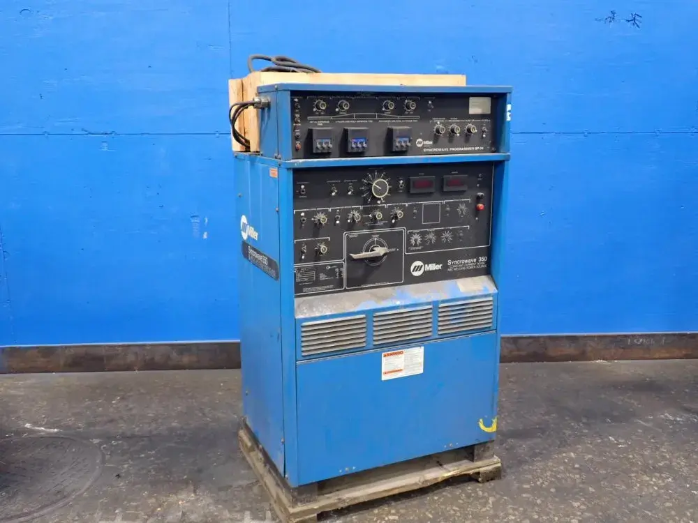 Used MILLER SYNCROWAVE 350 Tig Welders Ohio US | HGR 24 #926689