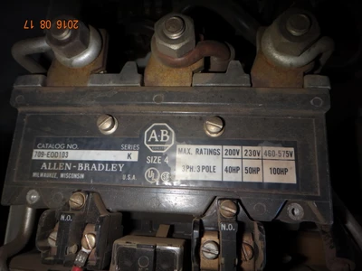 Allen Bradley Size 4 MCC Bucket Centerline 2100 No door Catalog: