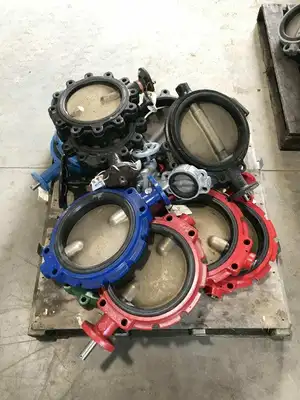 Various Size C623/954AL C197Hi-Cu 316/304SS Disc CI/DI Butterfly Valves 85+ Pcs