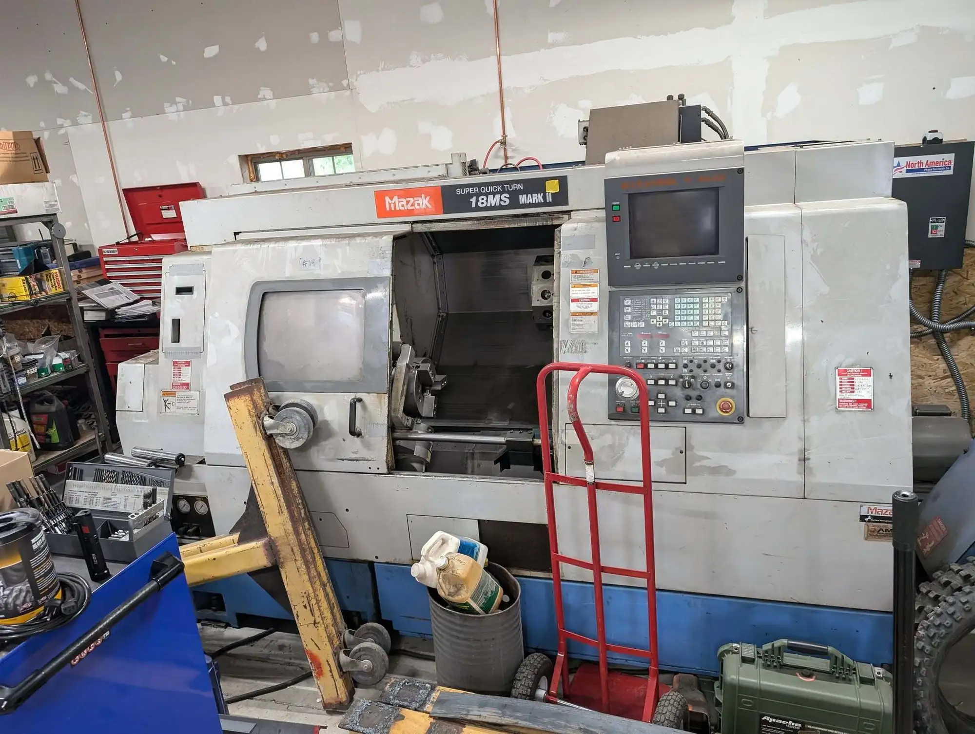 USED 1996 MAZAK SUPER QUICK TURN 18MS MARK II