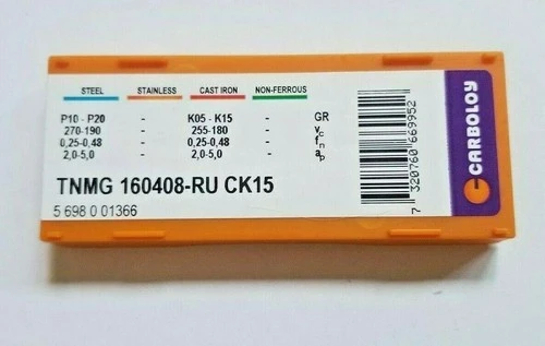 NEW Carboloy Does Not Apply