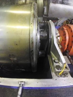 Alfa-Laval LYNX 1000 drilling mud decanter centrifuge, Duplex/316SS.