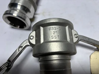 OPW Kamlock 633-C 2″ SST Female Coupling 633E 2″ SST Male Quick Release