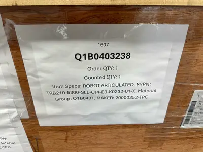 Used TPC TRB2101400SLLCJE3K023204S0A Robots Ohio US | HGR 24 #1404880