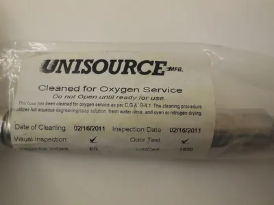 NEW UNISOURCE STAINLESS STRIP HOSE VMI.1160.PSI.MAWP 36"
