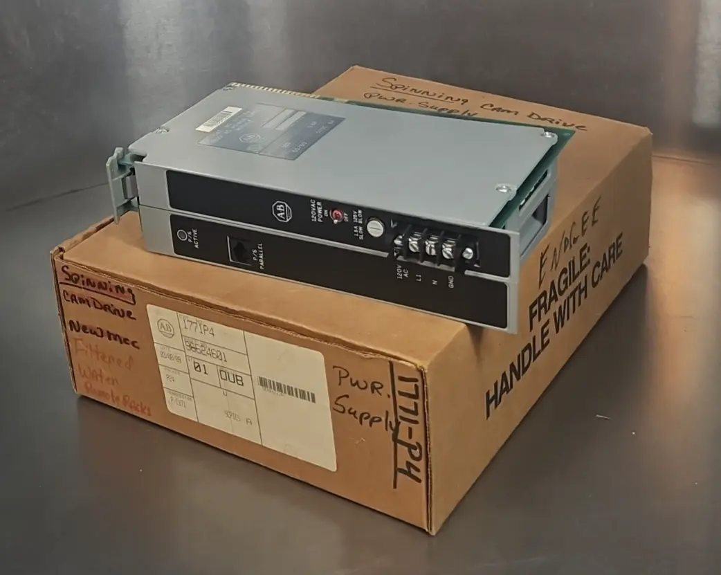 USED Allen-Bradley 1771-P4 120VAC POWER SUPPLY MODULE