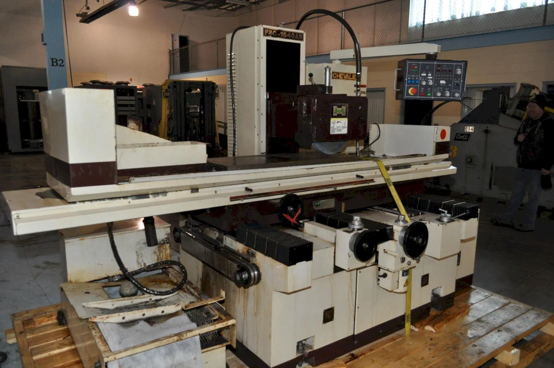16" X 40" CHEVELIER HYDRAULIC SURFACE GRINDER