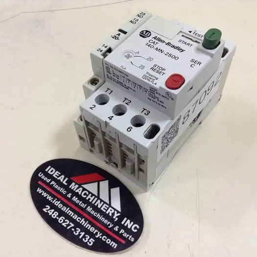 Used ALLEN BRADLEY 140-MN-2500 SER C Starters Michigan US | Ideal Machinery #706157