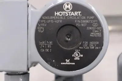 HOTSTART HOTFLOW SUA87538 Hot Flow Engine Block Heater & Pump NEW STOCK H759