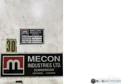 Used MECON 150OBTJ30 / 150CCRT Coil Feed Lines Michigan US | S & G Press and Machinery Sales #1352450