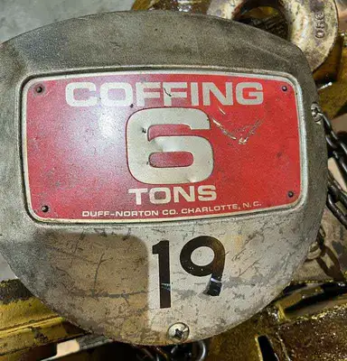 Chain Hoist, Coffing, 6 Ton