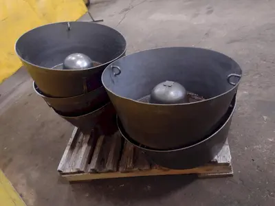 30" (5) BARRETT CHIP SPINNER BASKETS: STOCK 18409