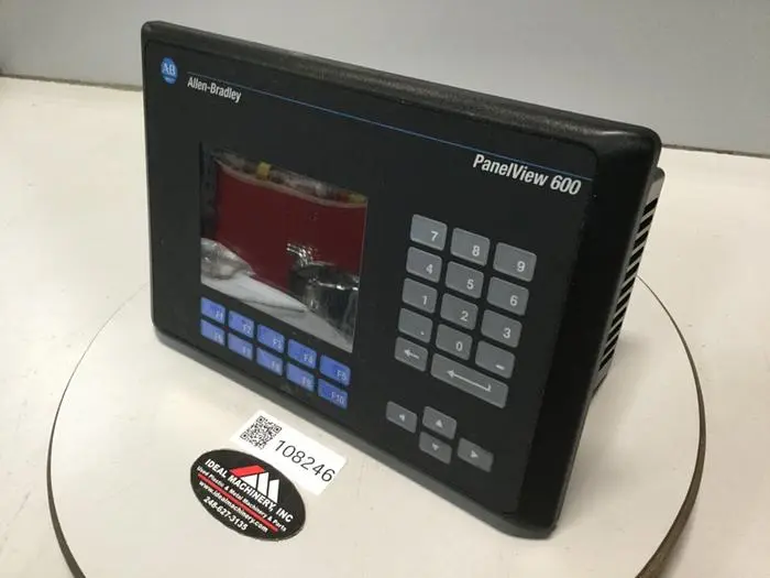 Used ALLEN BRADLEY 2711-B6C2 SER B Interface Monitors Michigan US | Ideal Machinery #604616