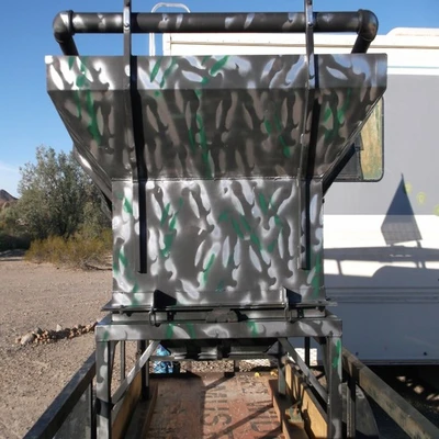 4ft. 7in. wide x 5ft. 10in. long Hopper Shaker Deck