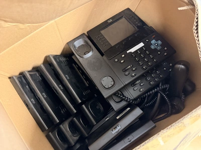 Used (250 +) CISCO PHONES CP-9951 AND OTHERS Office Equipment Michigan US | Miedema Asset Management Group #1419312