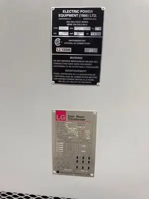 MV Double-Ended Unit Substation - 2 x 2000/3000kVA, 13.8kV Transformers w/ 4160V Ampgard Switchgear